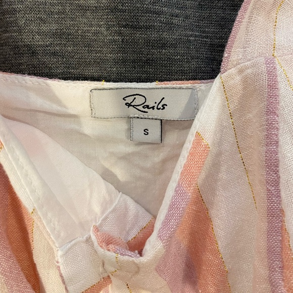 Rails Linen Dress - size small - Picture 2 of 4